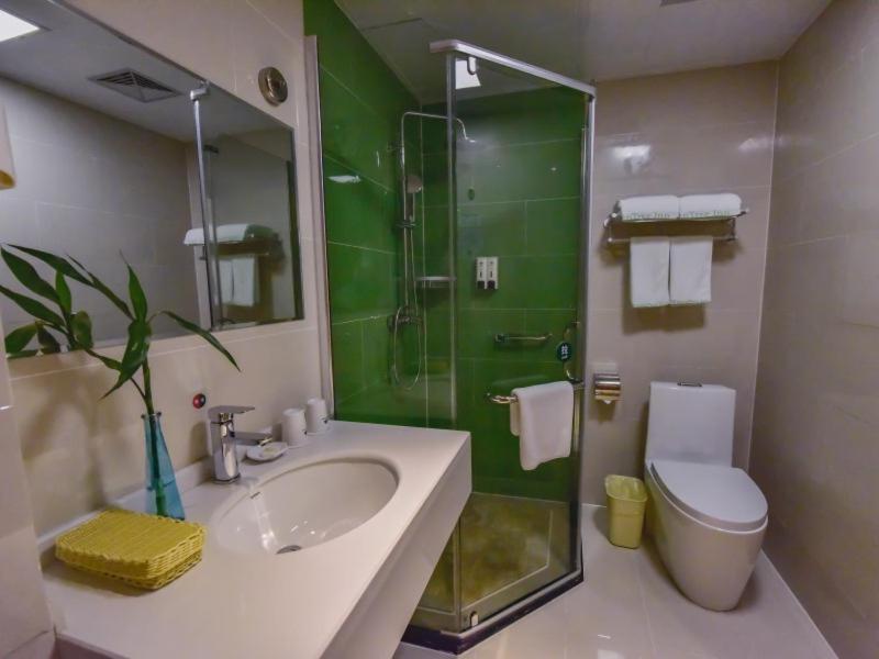 Greentree Inn Huanggang Qichun County Ouyada Square Express Hotel Exterior foto