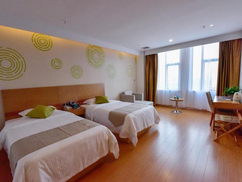 Greentree Inn Huanggang Qichun County Ouyada Square Express Hotel Exterior foto