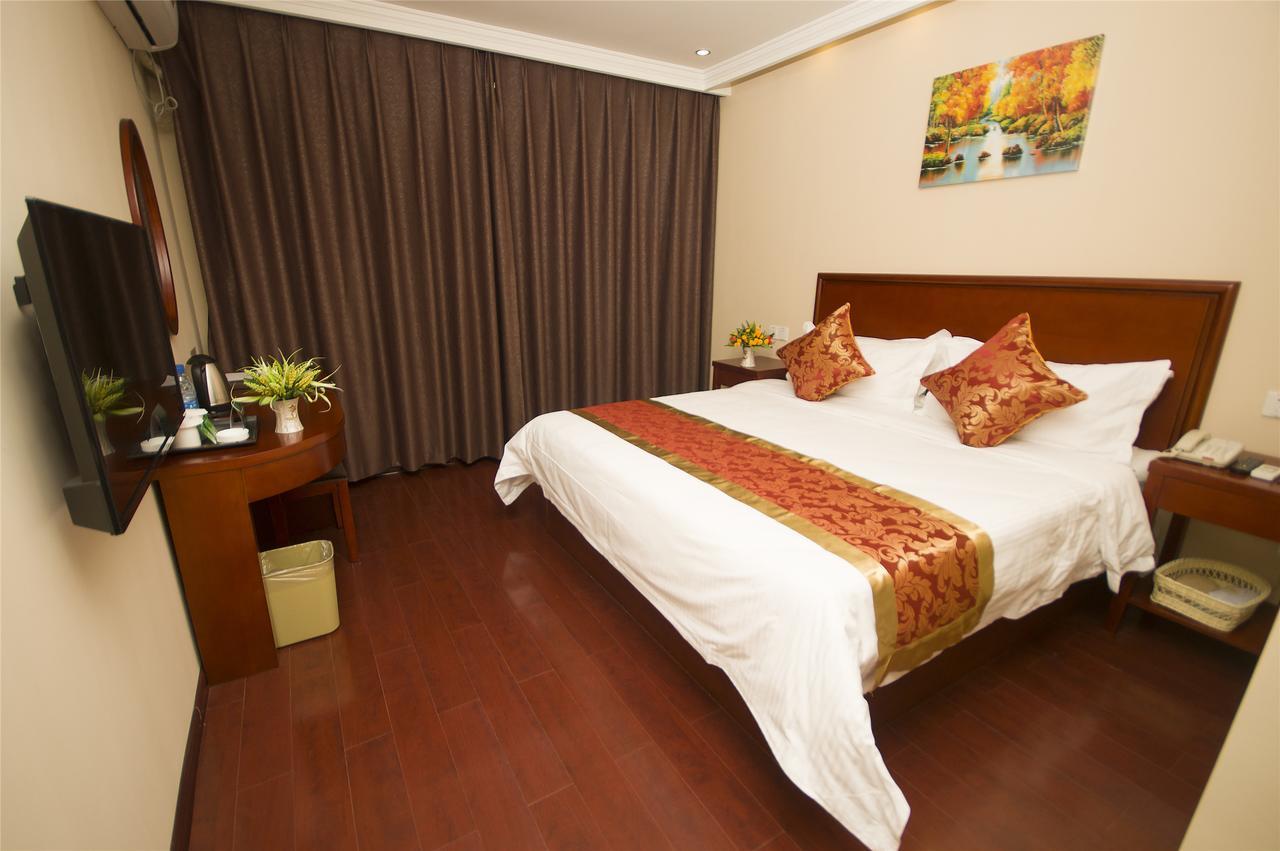 Greentree Inn Huanggang Qichun County Ouyada Square Express Hotel Exterior foto