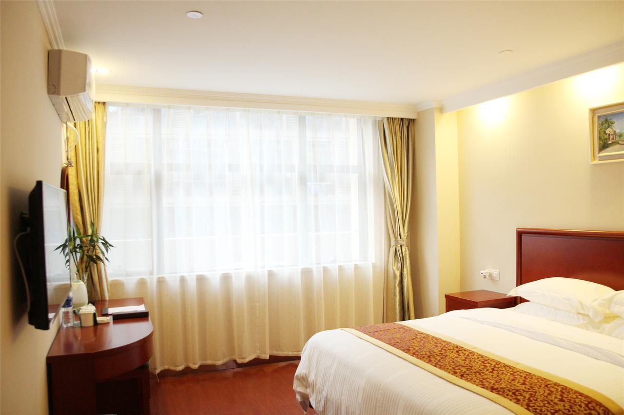 Greentree Inn Huanggang Qichun County Ouyada Square Express Hotel Exterior foto