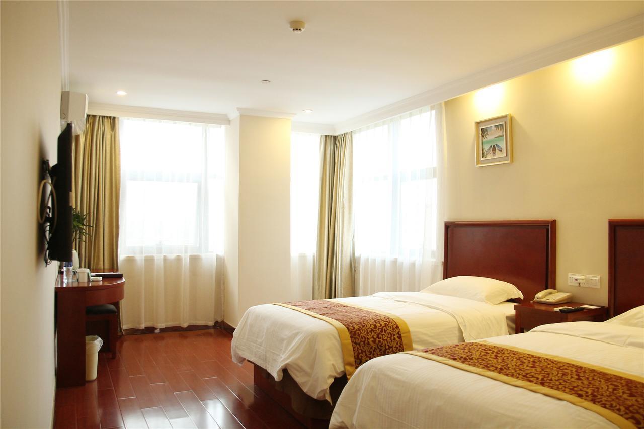 Greentree Inn Huanggang Qichun County Ouyada Square Express Hotel Exterior foto